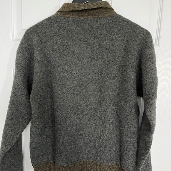 Giorgio Armani sz S - khaki green - blue - Picture 2 of 3